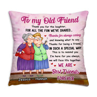 Personalized Gift To My Old Friend Pillow 30853 thumb 1