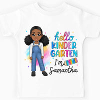 Personalized Back To School Gift For Granddaughter Kid T Shirt 27628 thumb 1