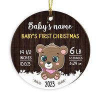 Personalized Baby First Christmas  Ornament OB56 85O57 thumb 1