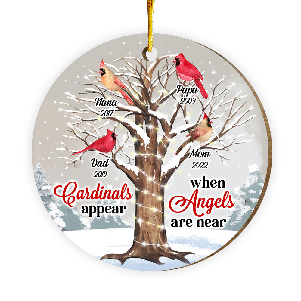 Personalized Gone Fishing In Heaven Memorial Dad Ornament OB292 87O34 -  Famvibe