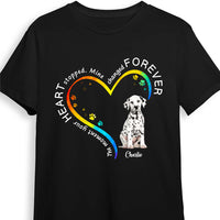 Personalized Gift For Loss Pet Memorial Upload Photo My Heart Changed Forever Shirt - Hoodie - Sweatshirt 27305 thumb 1