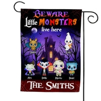 Personalized Halloween Gift For Family Little Monsters Flag 28531 thumb 1