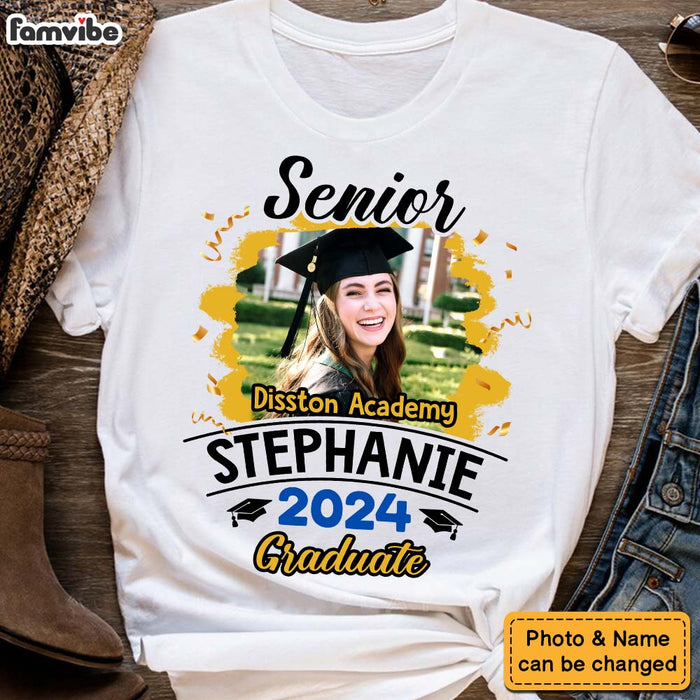 Personalized Graduation Gift Senior Custom Photo Shirt - Hoodie - Sweatshirt 32353 1