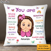 Personalized Gift For Granddaughter You Are Pillow 28963 thumb 1