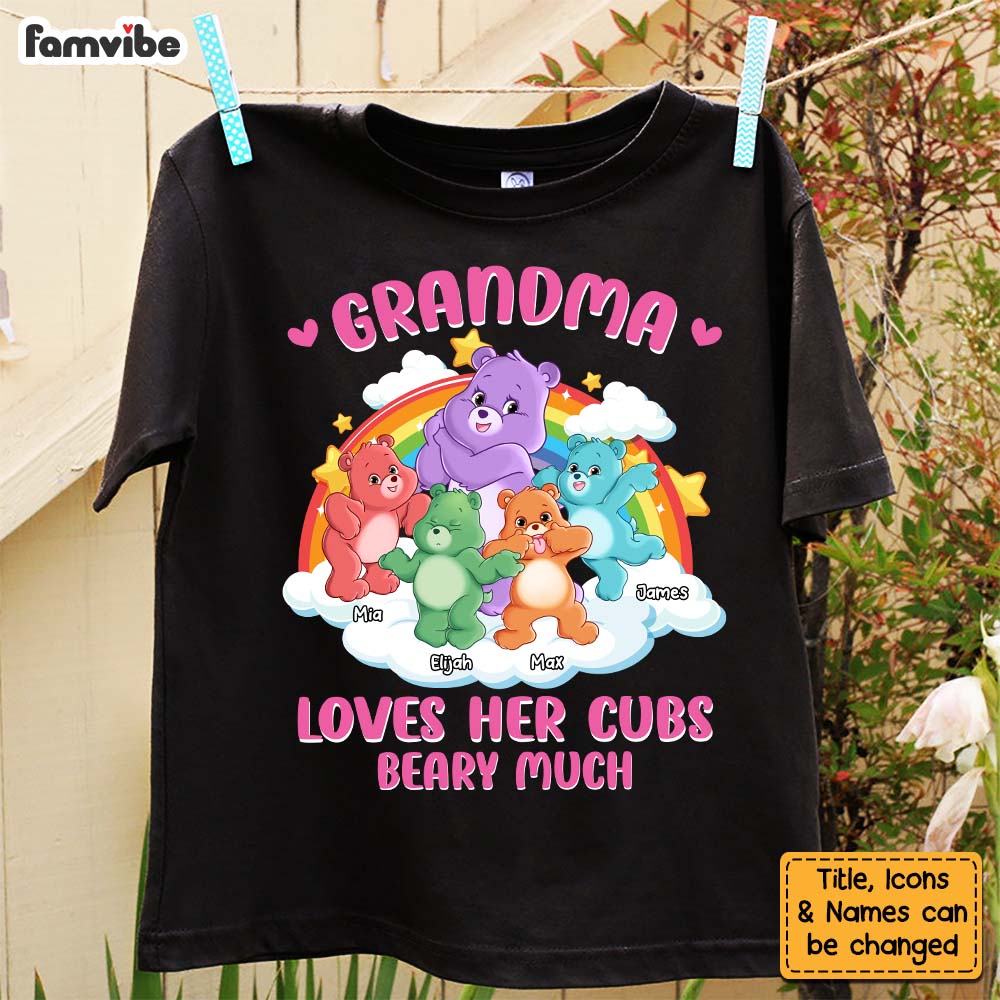 Personalized Gift for Grandma Beary Much Shirt - Hoodie - Sweatshirt 26908