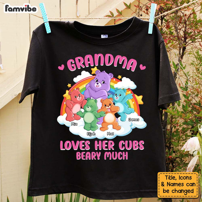 Personalized Gift for Grandma Beary Much Shirt - Hoodie - Sweatshirt 26908 1