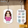Personalized Reminders From Grandma To Granddaughter Aluminum Keychain 22848 1
