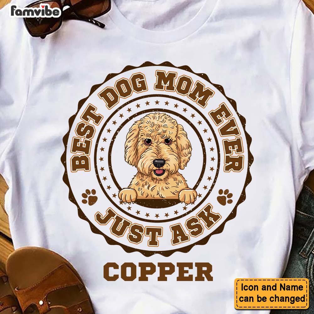 Personalized Certified Dog Mom Shirt - Hoodie - Sweatshirt 24499