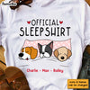 Personalized Official Sleep Dog T Shirt MR111 73O53 1