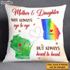 Personalized Gift For Daughter Always Heart To Heart Long Distance Gift Pillow 27539 1