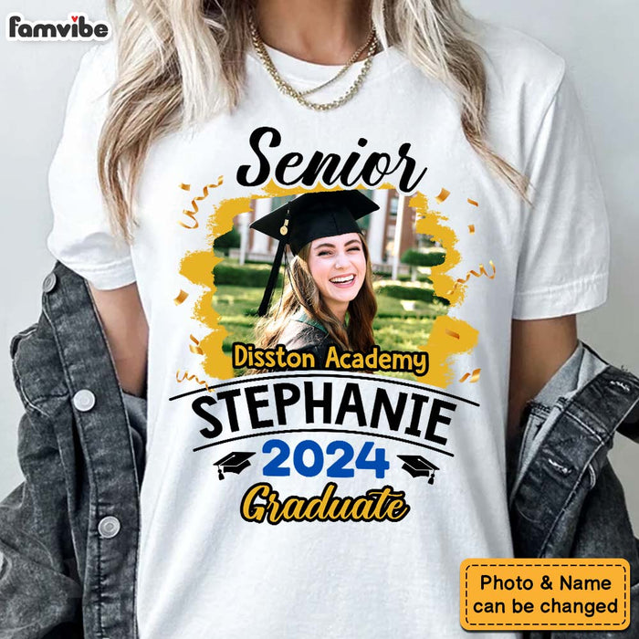 Personalized Graduation Gift Senior Custom Photo Shirt - Hoodie - Sweatshirt 32353 1