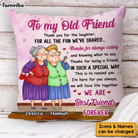 Personalized Gift To My Old Friend Pillow 30853 thumb 1