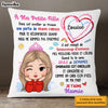 Personalized Gift For Granddaughter French Petite Fille Pillow 30110 thumb 1