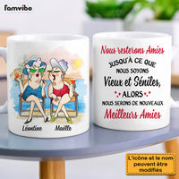 Personalized Gift For Friends French Old And Senile Mug 30385 thumb 1