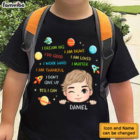 Personalized I Dream Big Grandson Kid T Shirt 28216 28707 thumb 1