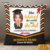 Personalized Graduation Girl Pillow AP141 23O53 thumb 1