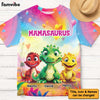 Personalized Gift for Grandma Mamasaurus Cute Dinosaur All-over Print T-shirt 32569 1