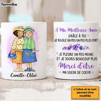Personalized Gift For Friends French Thank You Mug 30443 thumb 1