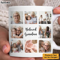 Personalized Gift For Grandma Upload Photo Grid Gallery And Custom Text Mug 28434 thumb 1