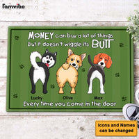 Personalized Gift Dog Wiggle Butt Every Time You Come In The Door Doormat 29929 thumb 1