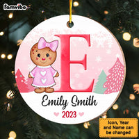 Personalized Son Daughter Christmas Circle Ornament OB71 85O47 thumb 1