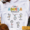 Personalized Grandma Abuela Colorful Drawing Shirt - Hoodie - Sweatshirt 24956 1