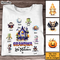 Personalized Halloween Gift Grandma Of Little Monsters Shirt - Hoodie - Sweatshirt 28408 thumb 1