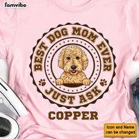 Personalized Certified Dog Mom Shirt - Hoodie - Sweatshirt 24499 thumb 1