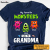 Personalized My Favorite Little Monsters Call Me Grandpa Shirt - Hoodie - Sweatshirt 25669 1
