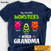 Personalized My Favorite Little Monsters Call Me Grandpa Shirt - Hoodie - Sweatshirt 25669 thumb 1
