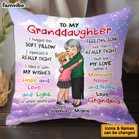 Hug This Pillow Gift: Personalized Present for Granddaughter from Grandma thumb 1