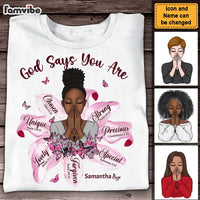 Personalized Gift For Daughter God Says You Are Shirt - Hoodie - Sweatshirt 29357 thumb 1