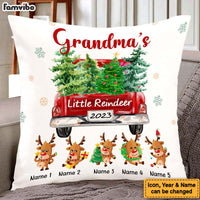 Personalized Grandma Little Reindeer Christmas Pillow NB171 30O34 thumb 1