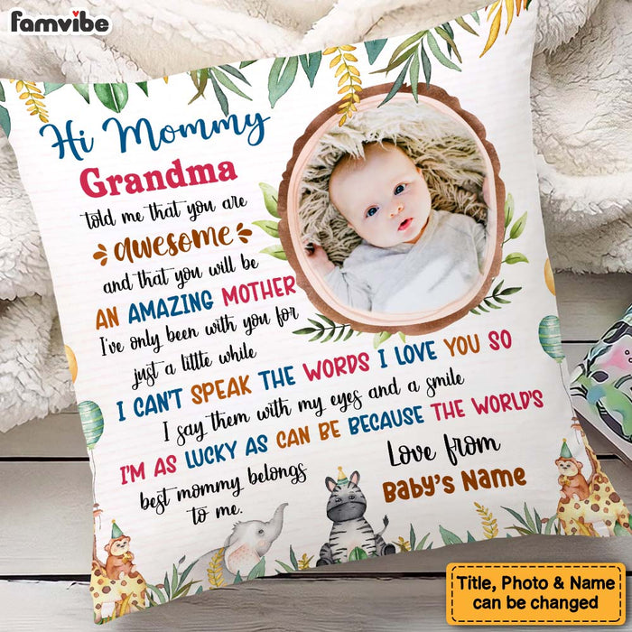 Personalized Gift For Daughter New Mom You Will Be An Amazing Mother Pillow 27075 1