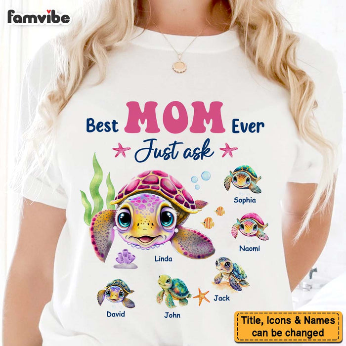 Personalized Gift For Mom B est Mom Ever Just Ask Shirt - Hoodie - Sweatshirt 31925 1