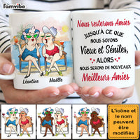 Personalized Gift For Friends French Old And Senile Mug 30385 thumb 1