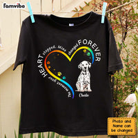 Personalized Gift For Loss Pet Memorial Upload Photo My Heart Changed Forever Shirt - Hoodie - Sweatshirt 27305 thumb 1