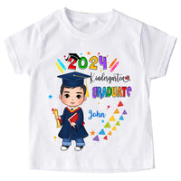 Personalized Gift For Grandkid Kindergarten Graduate Kid T Shirt - Kid Hoodie - Kid Sweatshirt 32330 thumb 1