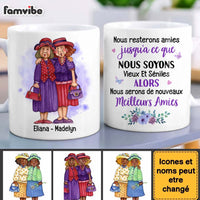 Personalized Gift For Old Friend Old And Senile French Mug 30371 thumb 1