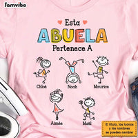 Personalized Grandma Abuela Colorful Drawing Shirt - Hoodie - Sweatshirt 24956 thumb 1