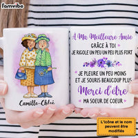 Personalized Gift For Friends French Thank You Mug 30443 thumb 1