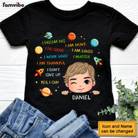 Personalized I Dream Big Grandson Kid T Shirt 28216 28707 thumb 1
