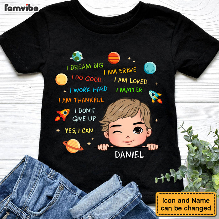 Personalized I Dream Big Grandson Kid T Shirt 28216 28707 1