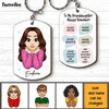 Personalized Reminders From Grandma To Granddaughter Aluminum Keychain 22848 1