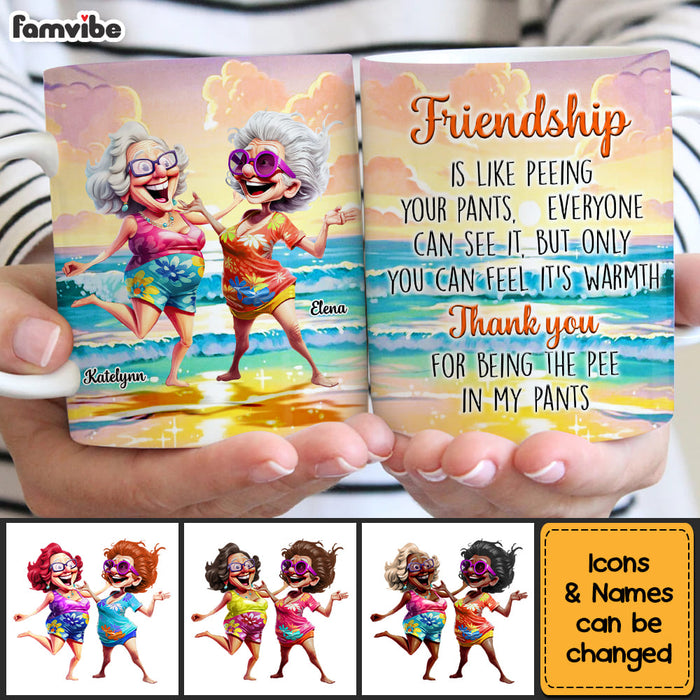 Personalized Gift For Friends Funny Old Ladies Mug 32746 1