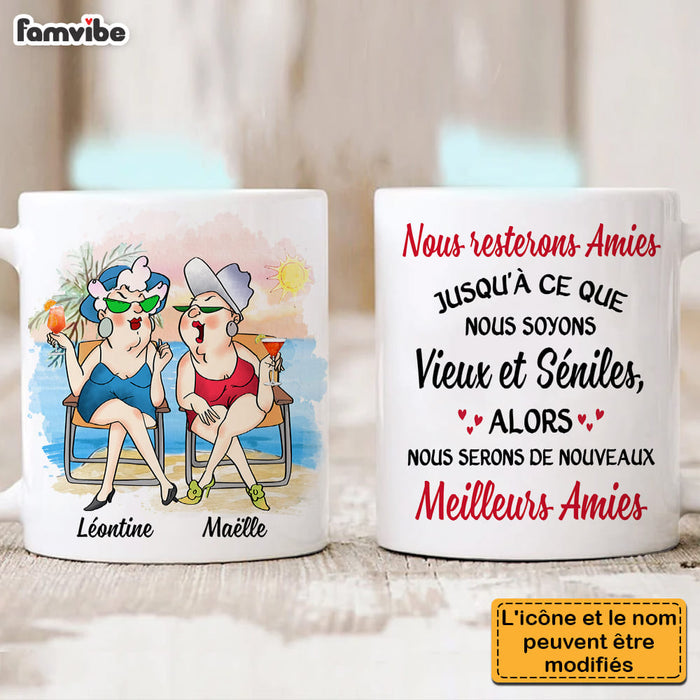 Personalized Gift For Friends French Old And Senile Mug 30385 1