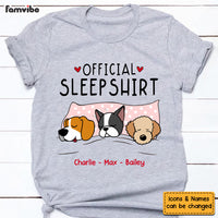 Personalized Official Sleep Dog T Shirt MR111 73O53 thumb 1