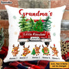Personalized Grandma Little Reindeer Christmas Pillow NB171 30O34 1