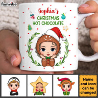 Personalized Christmas Gift For Granddaughter Hot Chocolate Mug 29944 thumb 1