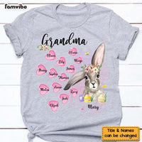 Personalized Gift For Grandma Easter Rabbit Shirt - Hoodie - Sweatshirt 31725 thumb 1